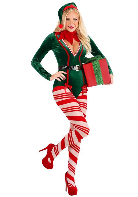 Adult, Childs, Sexy Elf Christmas Costumes